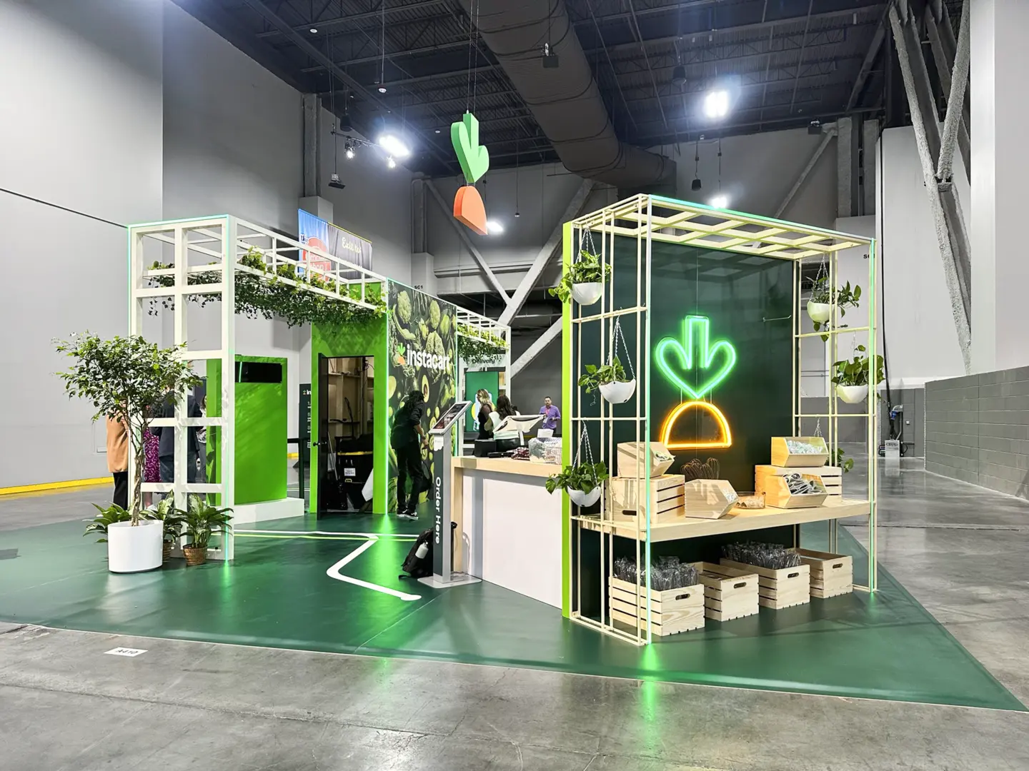 Instacart Booth