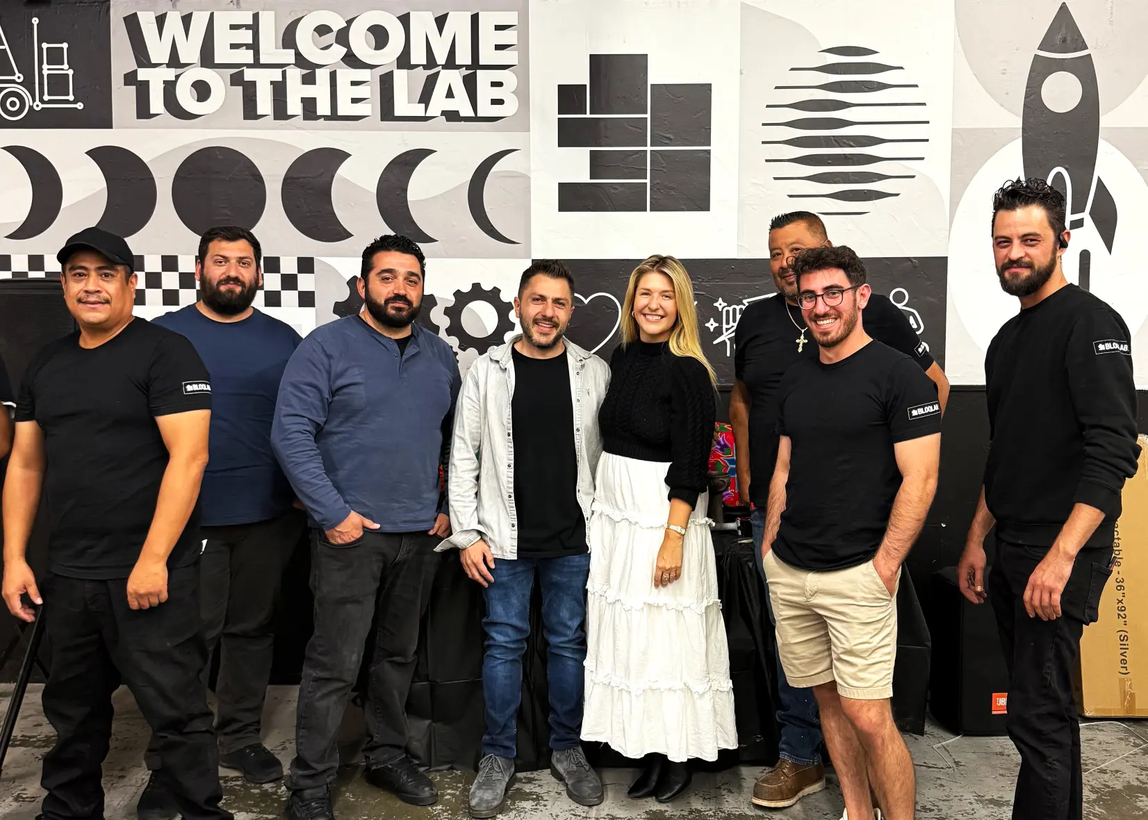 BloqLab custom exhibit fabrication and brand activations studio logo