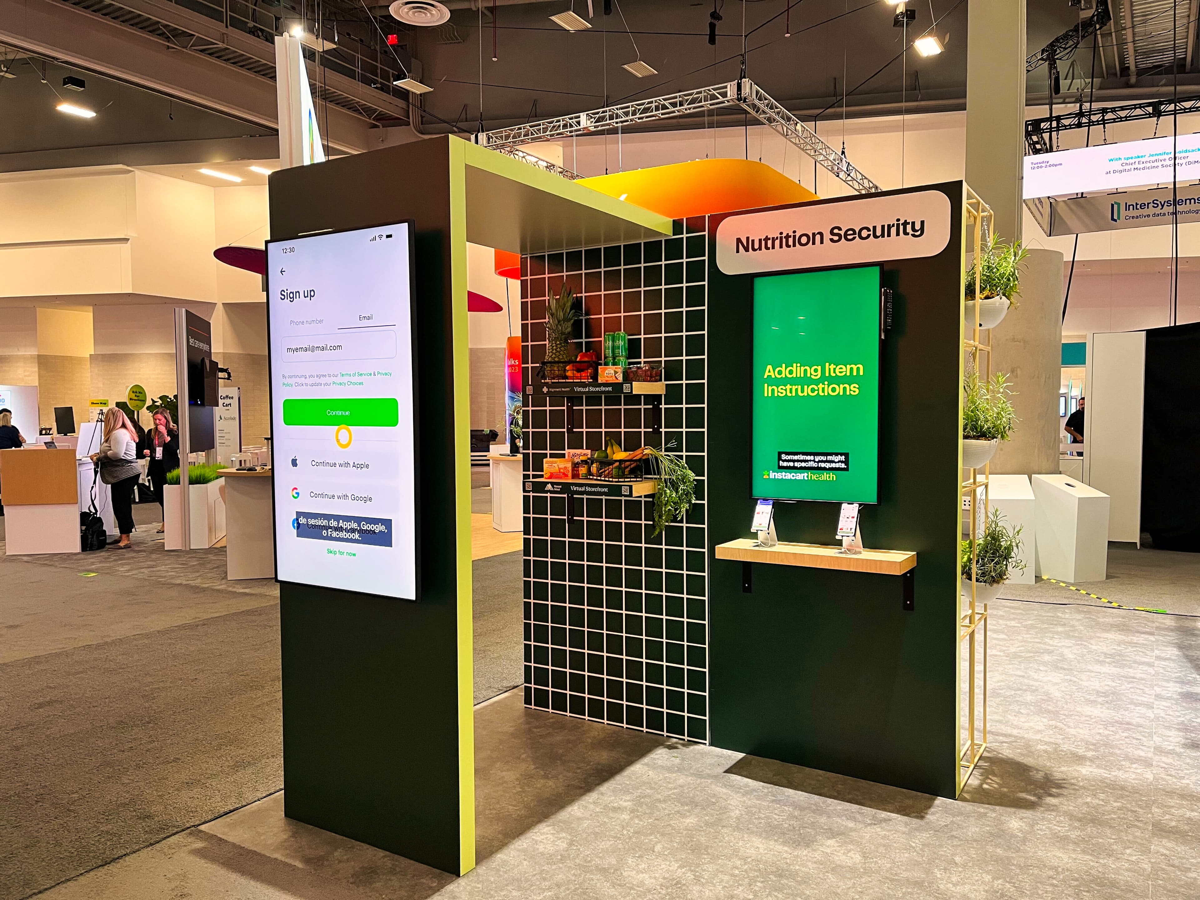 Instacart Booth