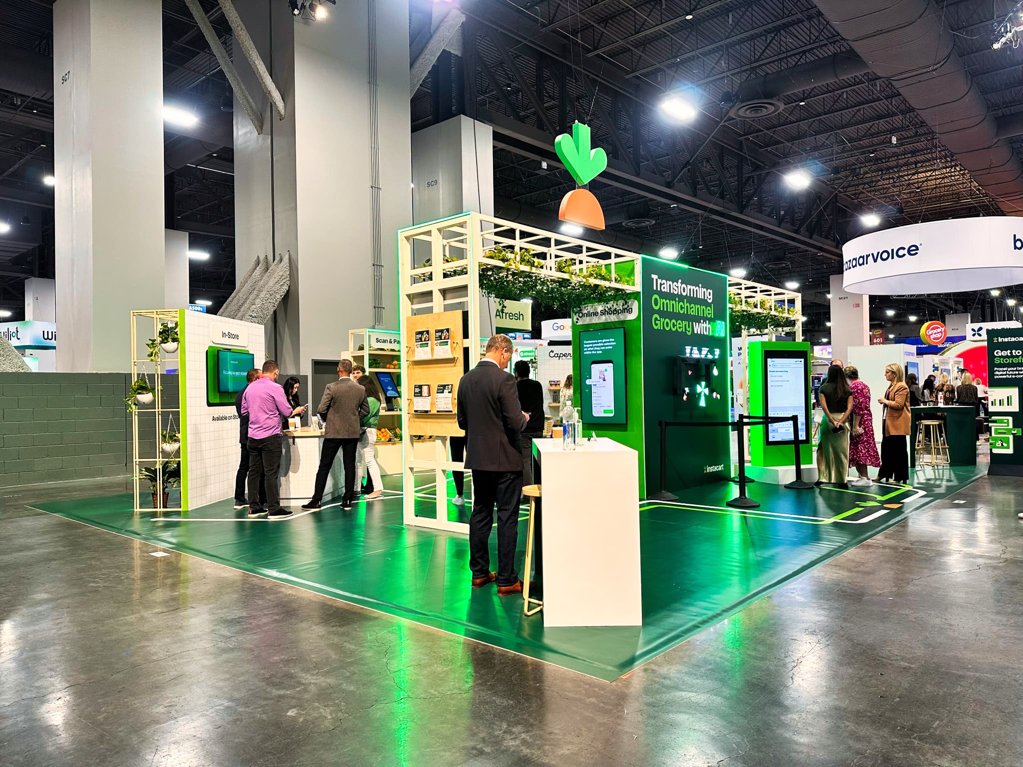 Instacart Booth