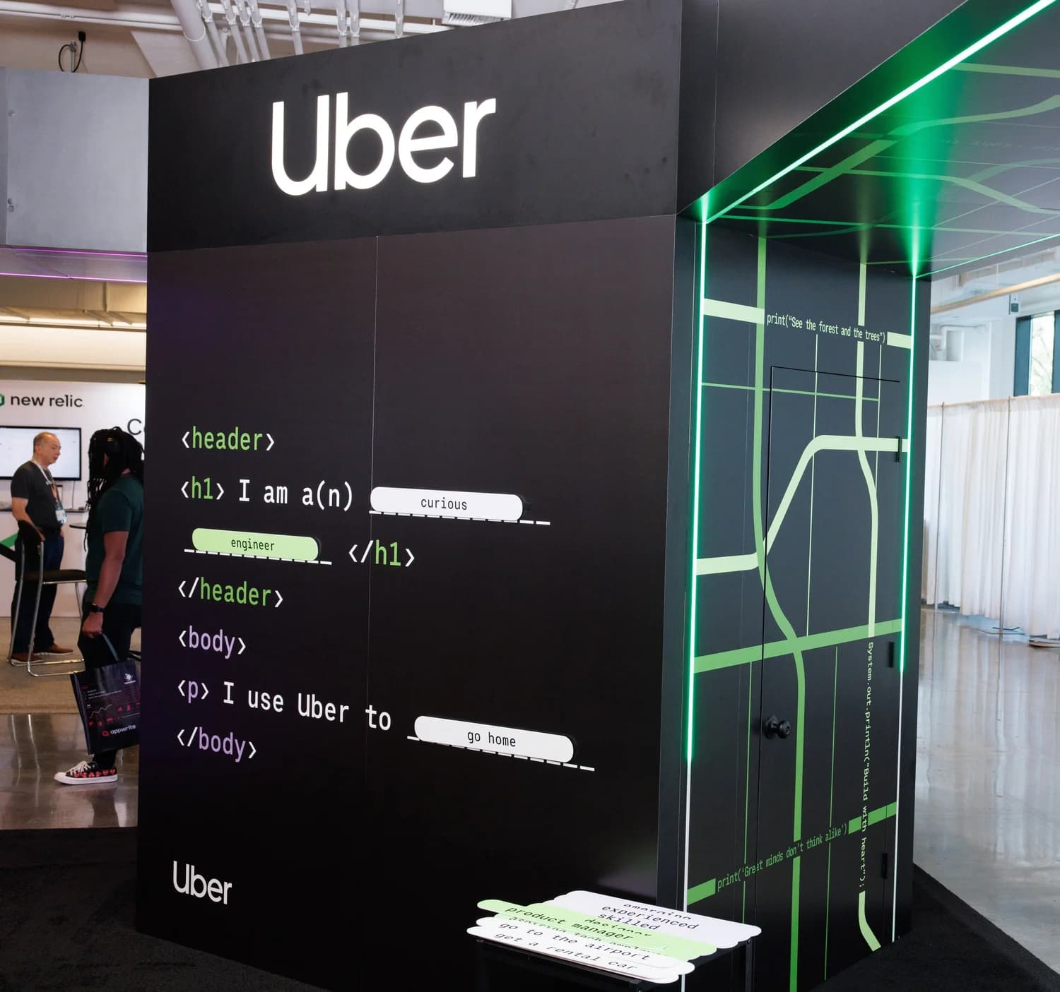 Uber DEI Booth