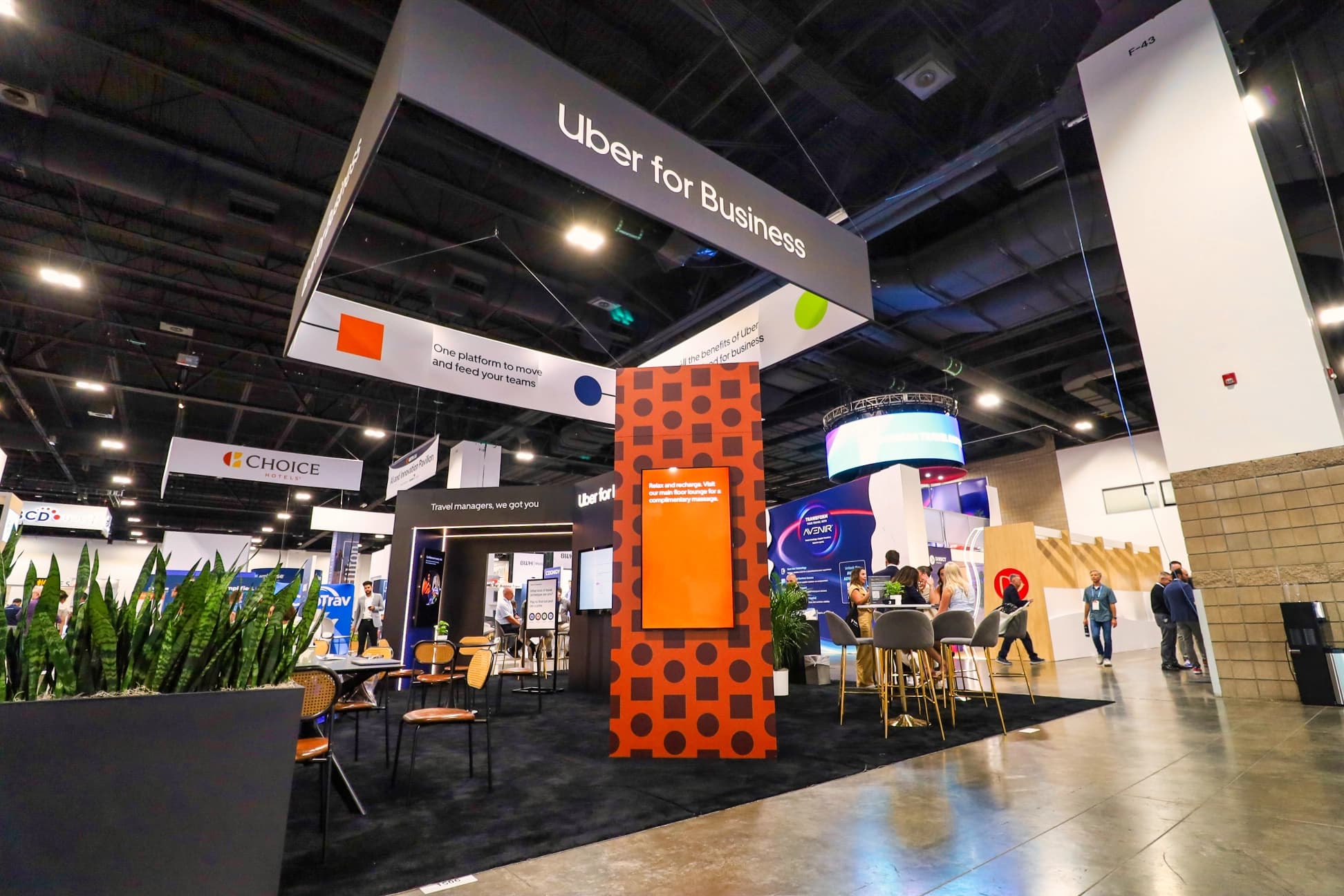 Uber For Business Booth