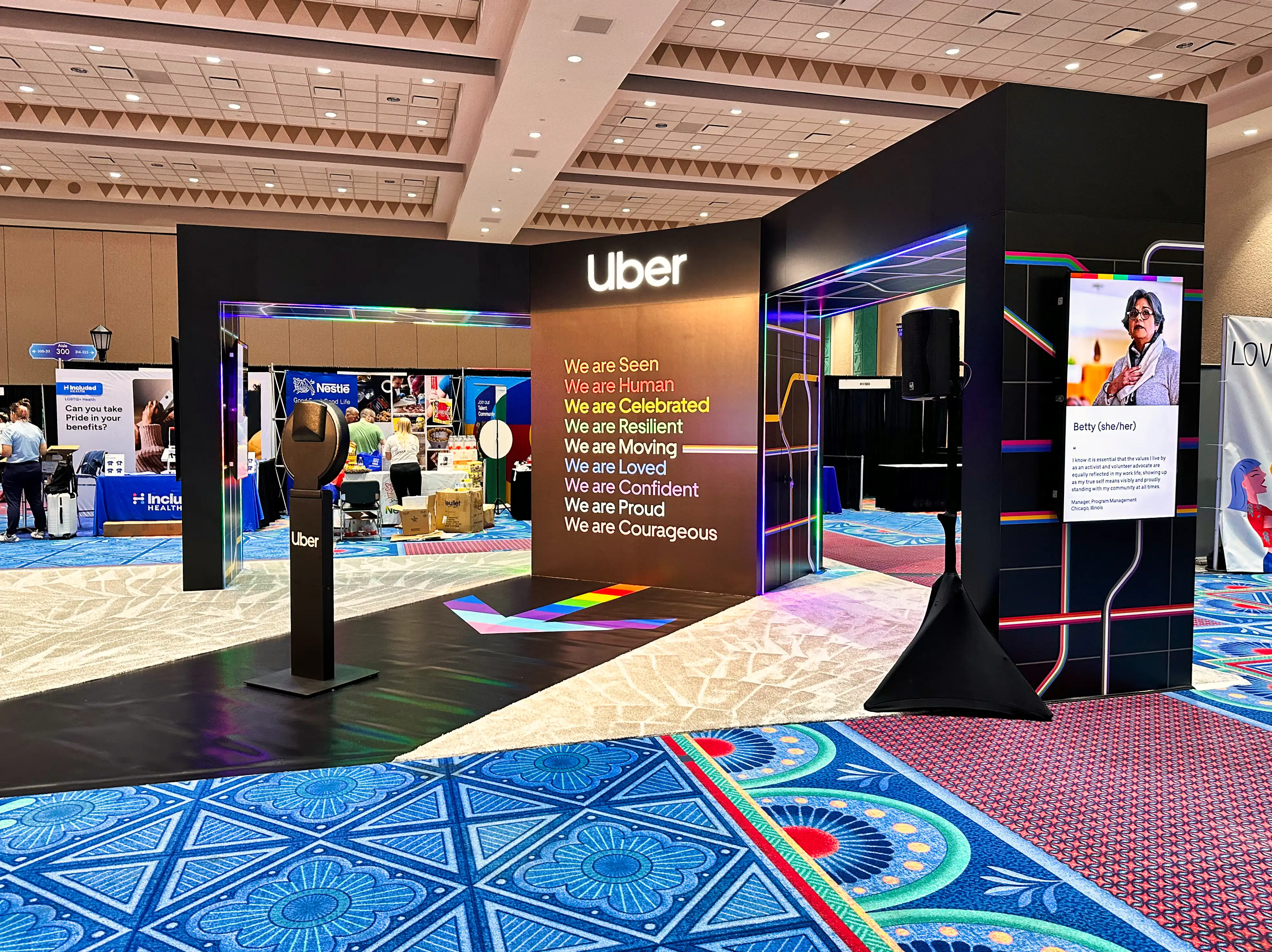 Uber DEI Booth