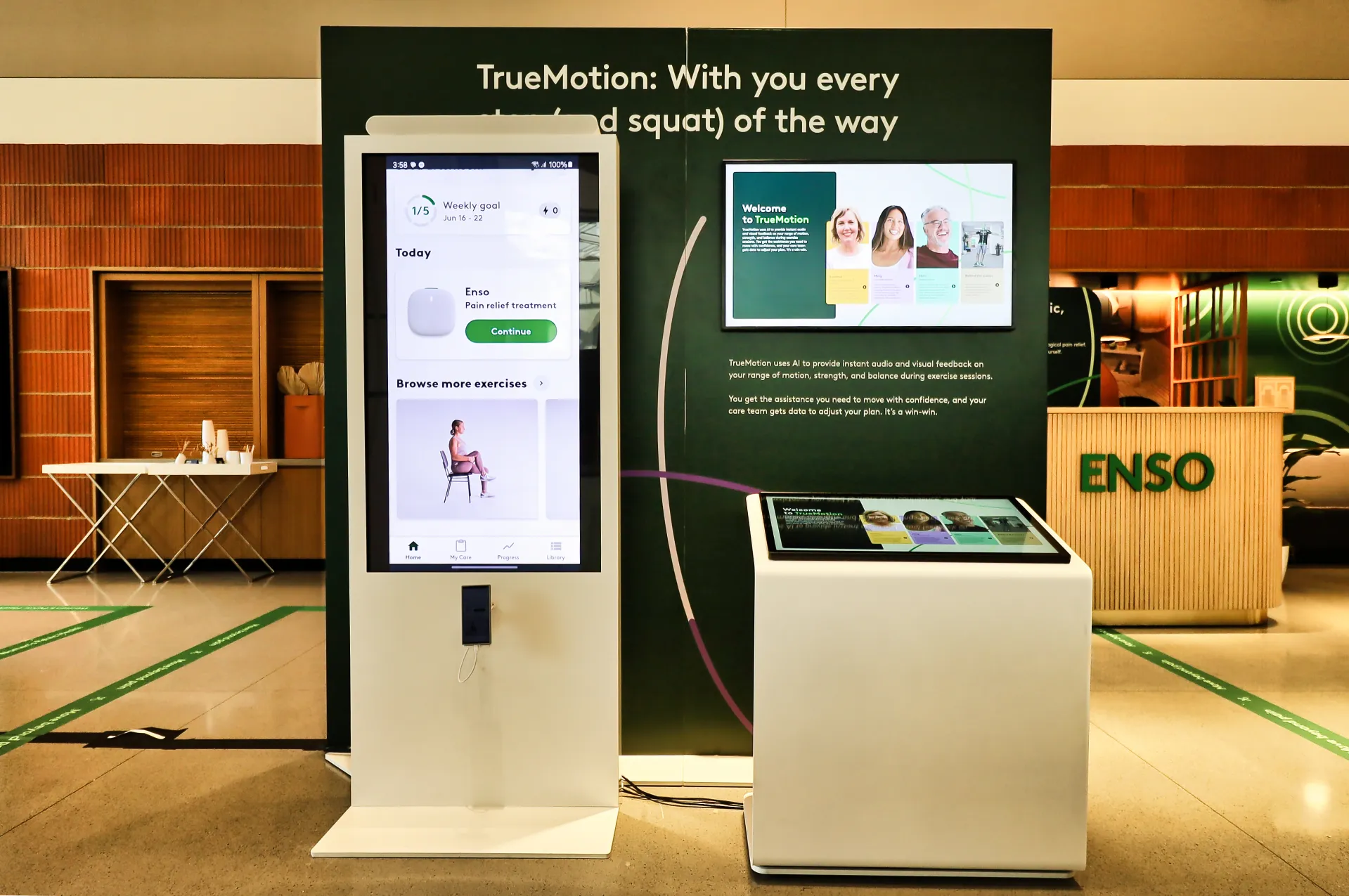 True Motion Display, custom display installation