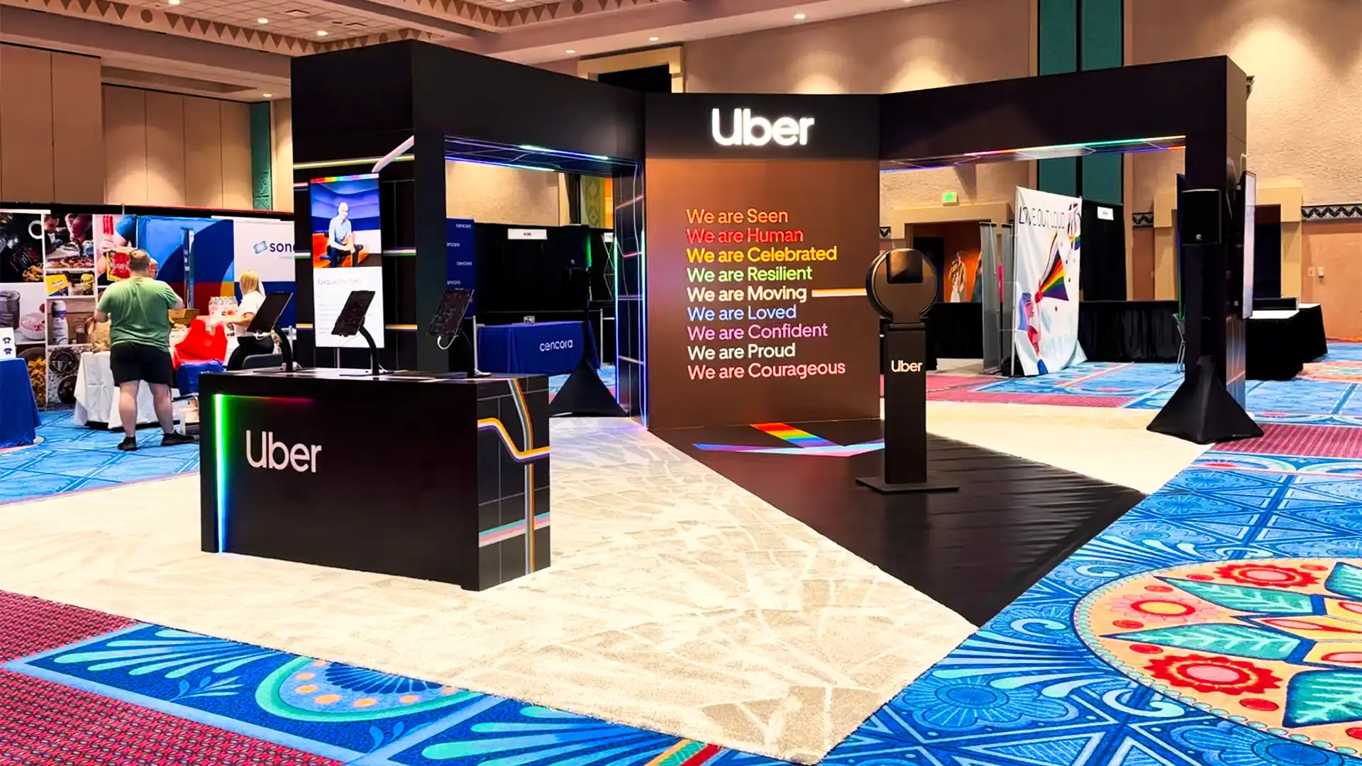 Uber DEI Booth